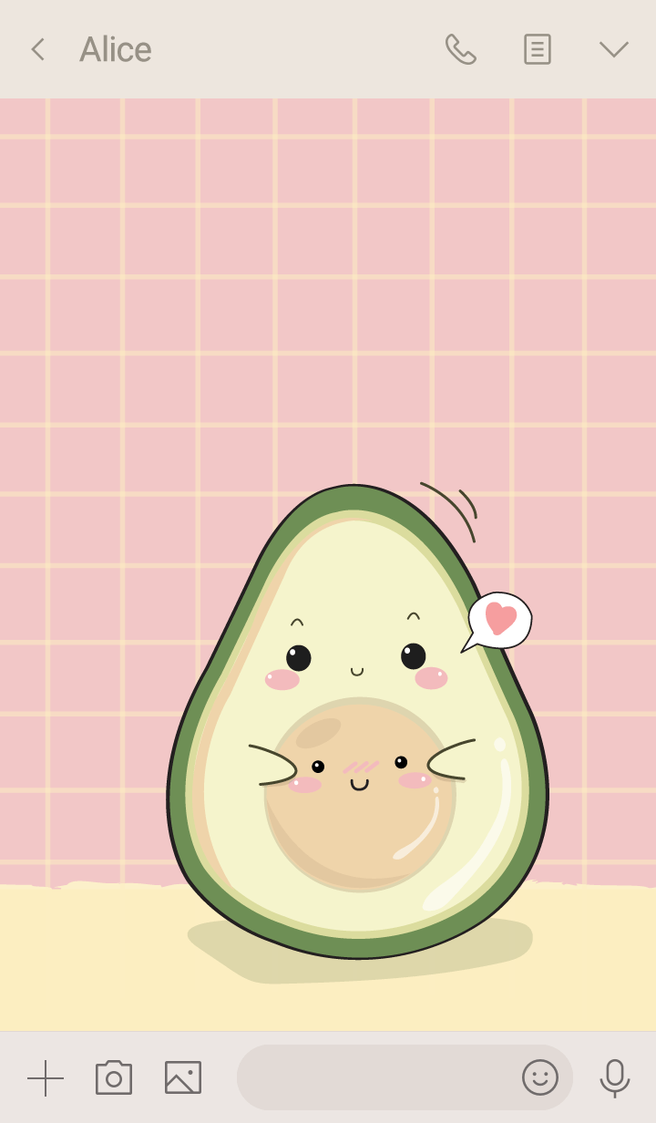 Avocado my love (ver.pink)