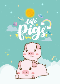 เจ้าหมู น่ารัก กรีนมิ้นต์