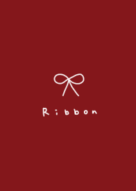 Adult red and ribbon.