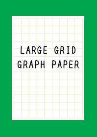 LARGE YEL GREEN GRID GRAPH PAPER-GREENj