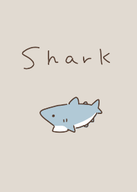 shark simple beige