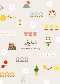 beige Stylish New Year's holiday 02_2