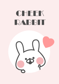 ほっぺたウサギ