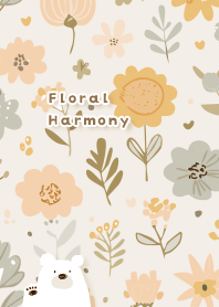 beige Floral Harmony 02_2