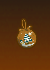 Orange ornament @ Winter Feature