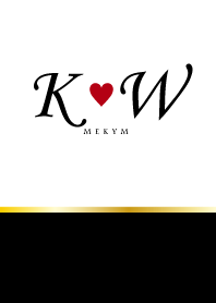 LOVE INITIAL - K&W 4