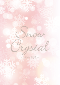 Snow Crystal Pink -winter- @冬特集