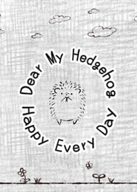 Dear My Hedgehog (crayon2)