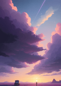 Mountain, Sea, and Moonlit Night f1BcF2