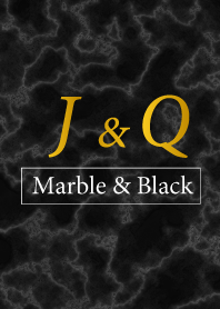 J&Q-Marble&Black-Initial