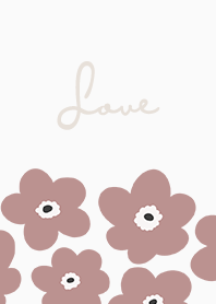 in bloom, flower ro / white