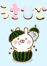 Rabbit Usahina friendly summer