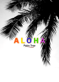 monochrome palm ALOHA 27