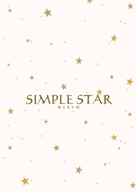 SIMPLE STAR 32 -NATURAL YELLOW-