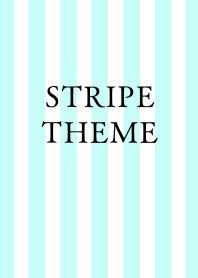 STRIPE THEME/WHITE&LIGHT BLUE