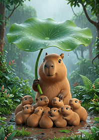 The rain begins to fall 3