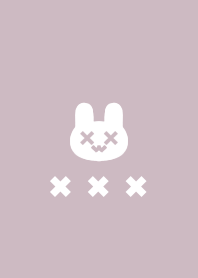 funny rabbit.(dusty color1-07)