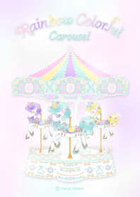 Rainbow Colorful Carousel