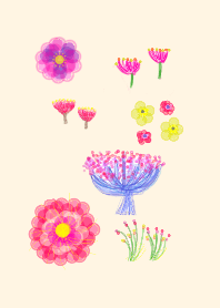 北欧風　お洒落透かし花