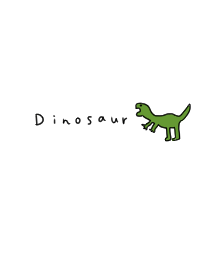 ワンポイント。恐竜。