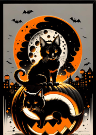 halloween cat 5e34D4