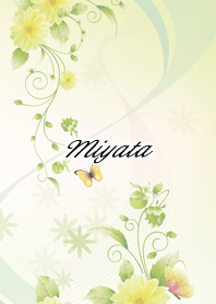 Miyata Butterflies & flowers