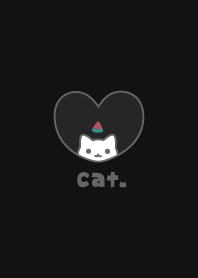 Cat Watermelon - Black