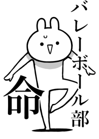 【バレーボール部】命！好き名前着せかえ