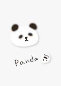 A simple, laid-back panda