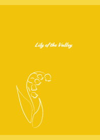 Bell Shaped Flowers on yellow