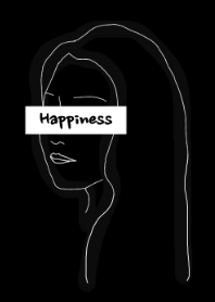 Happiness girl /black