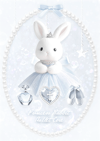 バレエコア うさちゃん ♥ スノーブルー