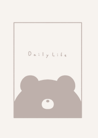 หน้าหมี : light beige