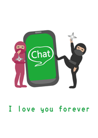 可愛爆笑忍者-情人節