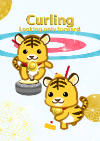 Curling !(tiger, gold medal )