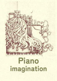 piano imagination  Burgundy