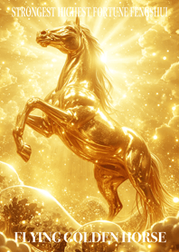 Flying Golden Horse Financial Luck 3