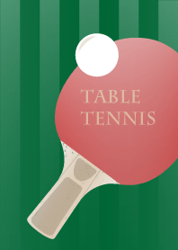 Table tennis Theme -simple-