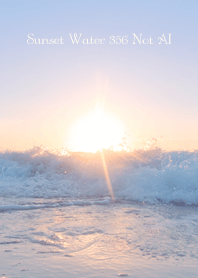 Sunset Water 356 Not AI