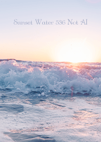 Sunset Water 536 Not AI