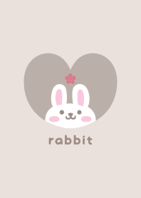 うさぎ3さくら[ベージュ]
