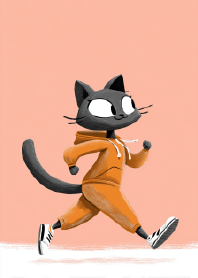 Workout Kitty: Peach Edition