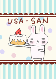 "USA-SAN" rabbit