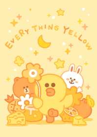 サリー ライン サリー ぜ～んぶ黄色！ - LINE 着せかえ | LINE STORE