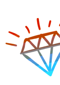 GRADATION DIAMOND THEME @4