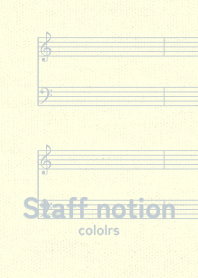 staff notation2 Ink blue