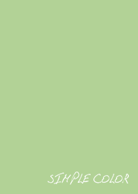 simple color*tea-green
