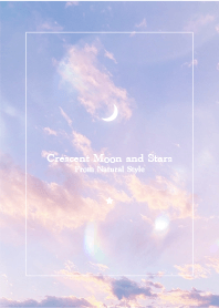 Crescent Moon and Stars 95/Natural Style