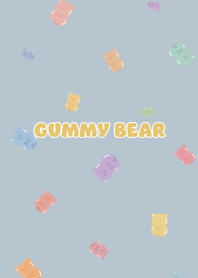 yammy gummy bear2 / light steel blue