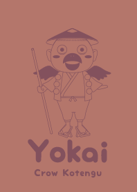 Yokai Crow Kotengu BRN gold